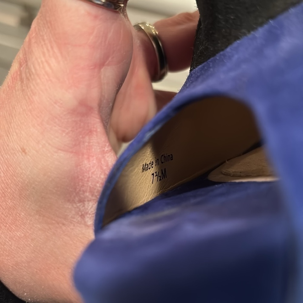 Diane Von Furstenberg Suede Shoes - Picture 6 of 7